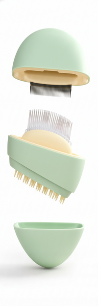 The ZenGroom 3-in-1 Pet Spa Brush
