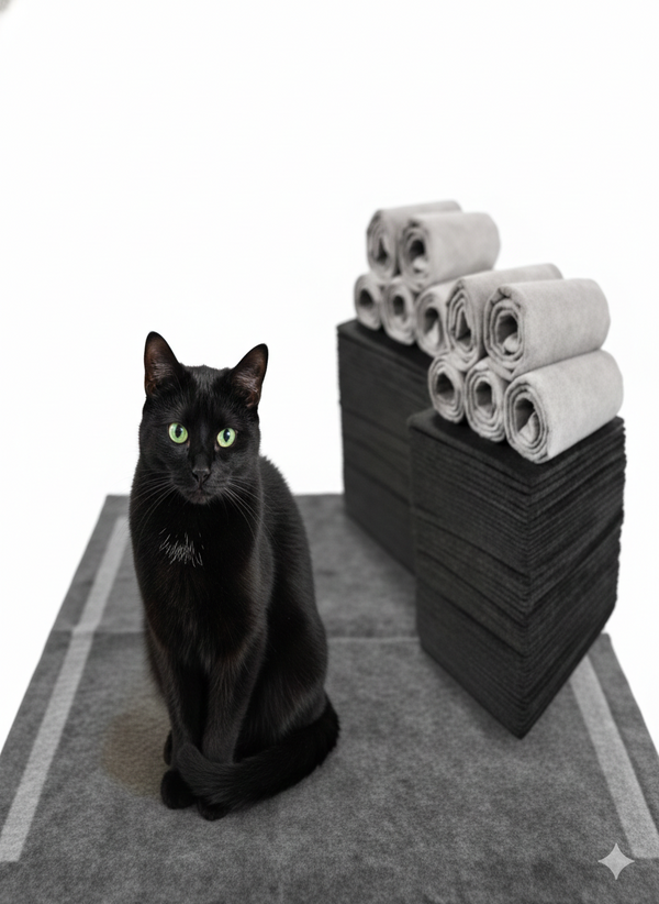 Charcoal Pet Training Pads: The Sleek, Odor-Neutralizing Solution