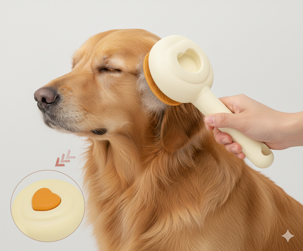 The Ultimate One-Click Self-Cleaning Pet Brush