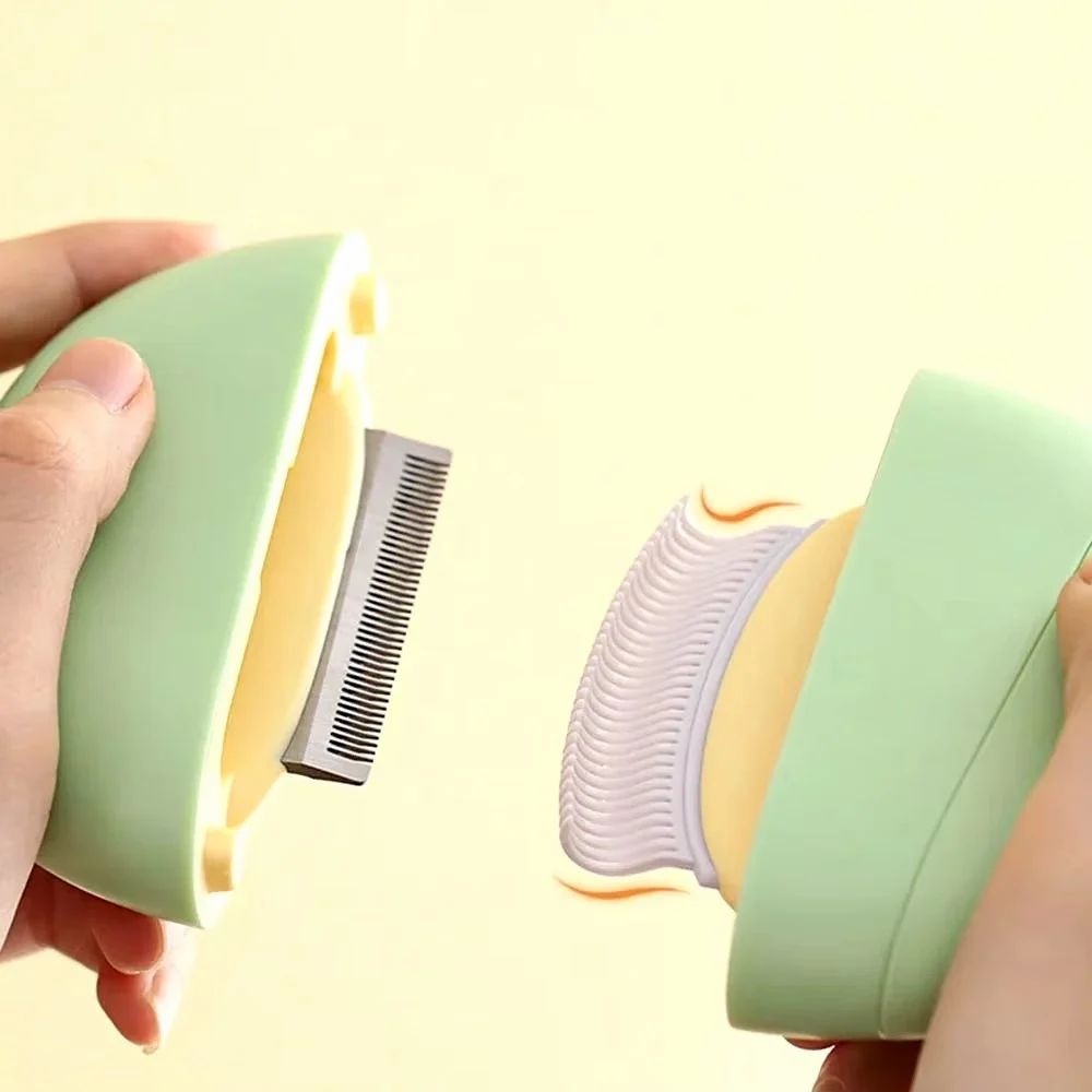 Pet Pebble Shell Comb